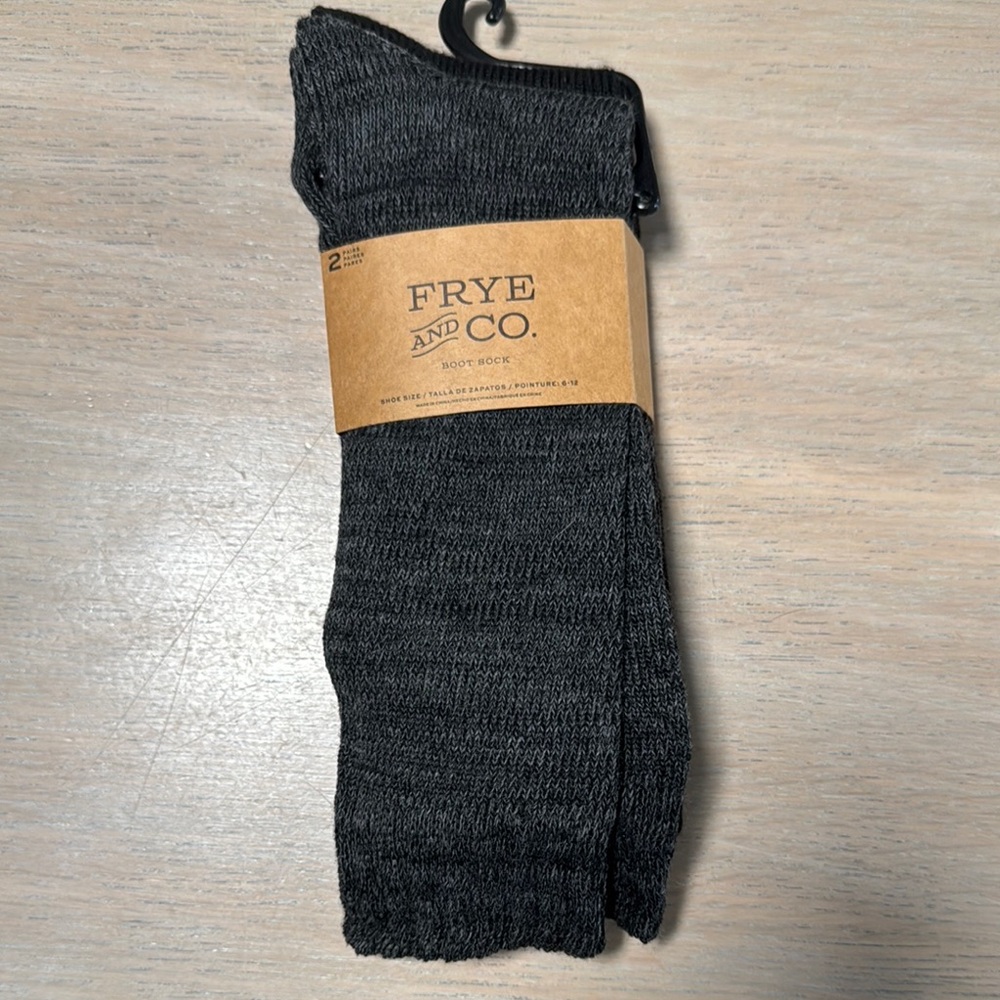 Frye and co NWT boot sock